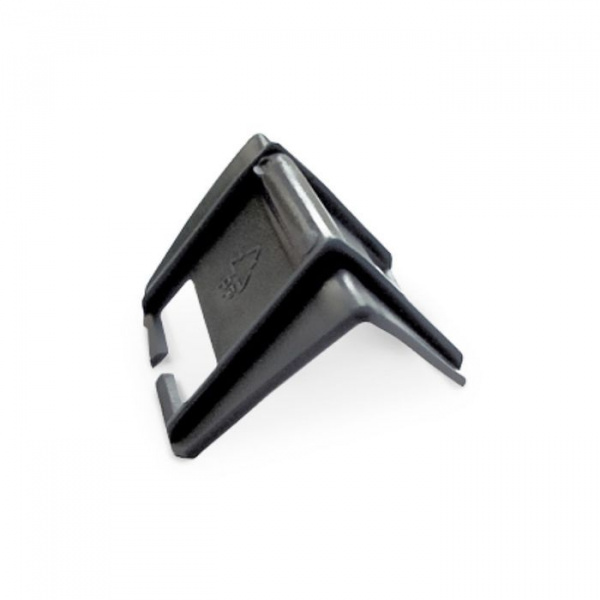 Уголок пластиковый  для ленты ПП, 20мм, 90град. - купить по выгодной цене в интернет-магазине Трайсель